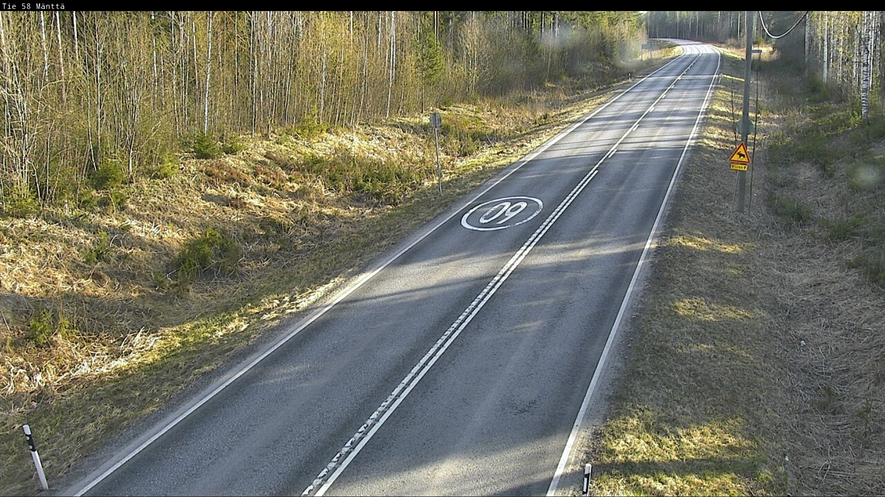 Kelikamerat Kuva Tie 58 Mänttä, Mänttä-Vilppula, Pirkanmaa