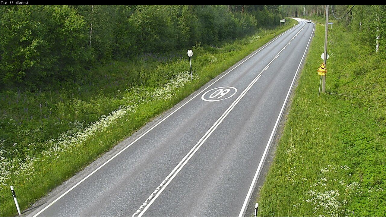 Kelikamerat Kuva Tie 58 Mänttä, Mänttä-Vilppula, Pirkanmaa