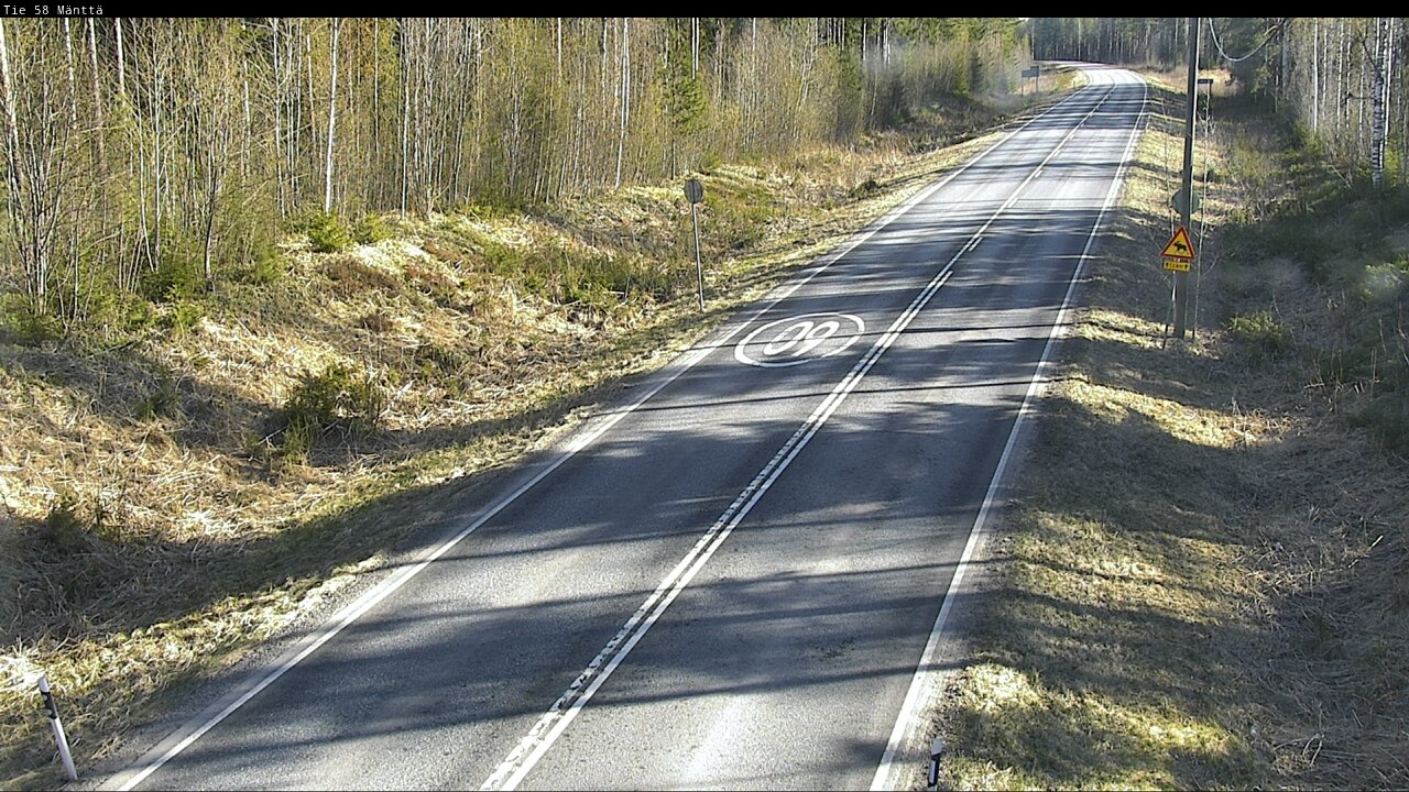 Kelikamerat Kuva Tie 58 Mänttä, Mänttä-Vilppula, Pirkanmaa