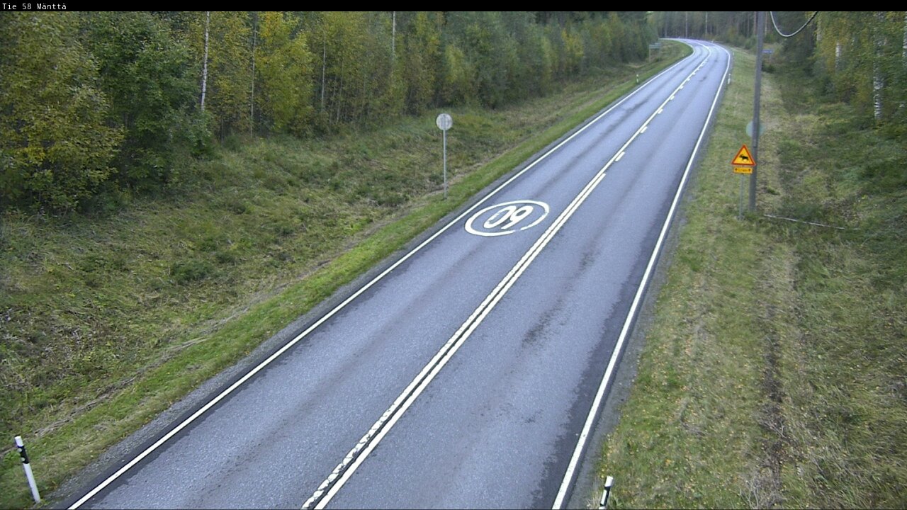 Kelikamerat Kuva Tie 58 Mänttä, Mänttä-Vilppula, Pirkanmaa