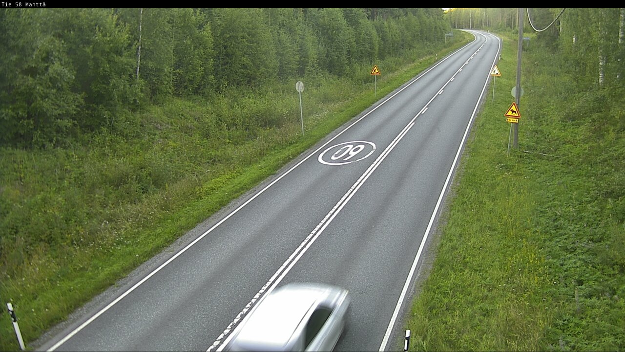 Kelikamerat Kuva Tie 58 Mänttä, Mänttä-Vilppula, Pirkanmaa