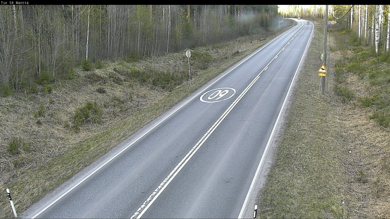 Kelikamerat Kuva Tie 58 Mänttä, Mänttä-Vilppula, Pirkanmaa