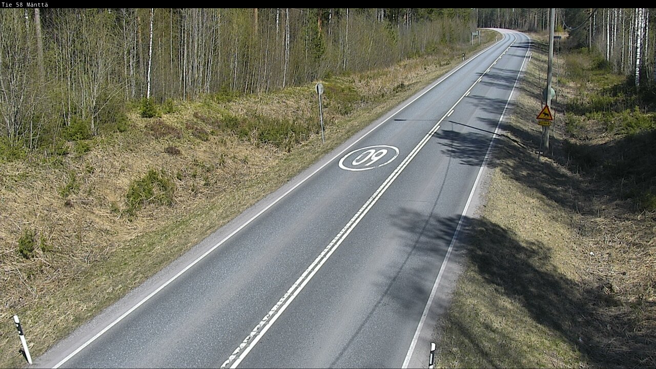 Kelikamerat Kuva Tie 58 Mänttä, Mänttä-Vilppula, Pirkanmaa