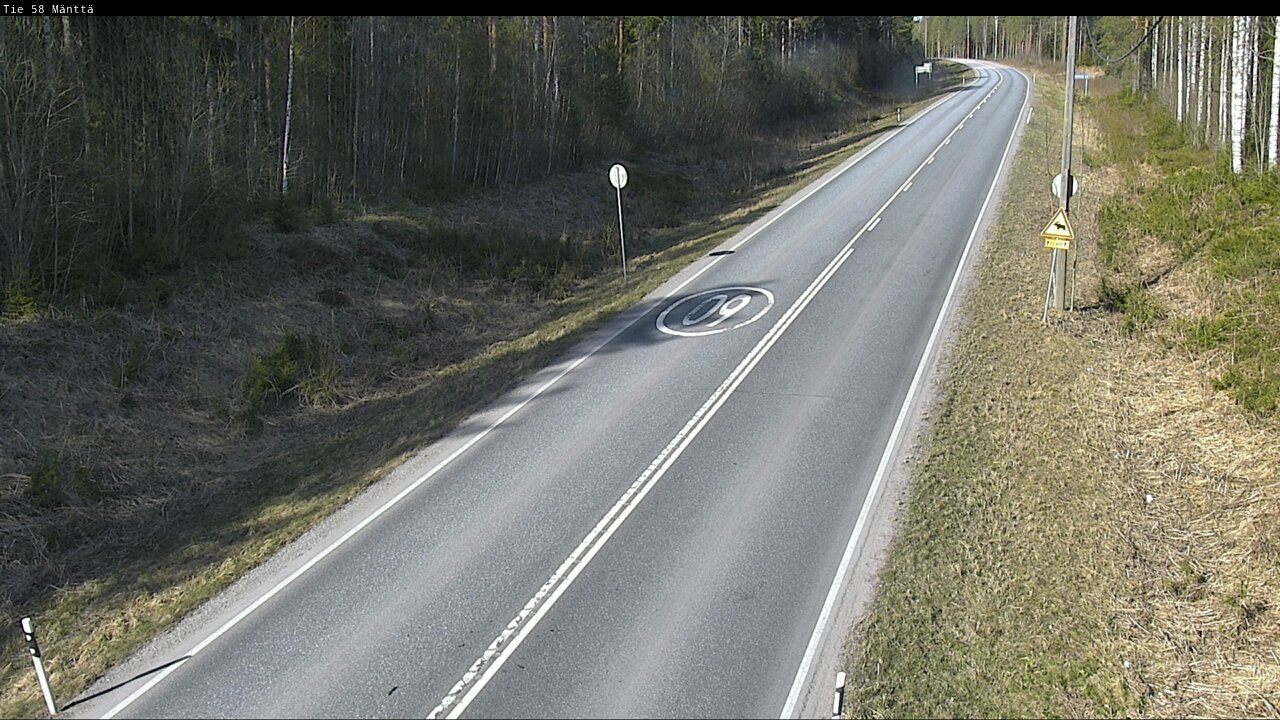 Kelikamerat Kuva Tie 58 Mänttä, Mänttä-Vilppula, Pirkanmaa