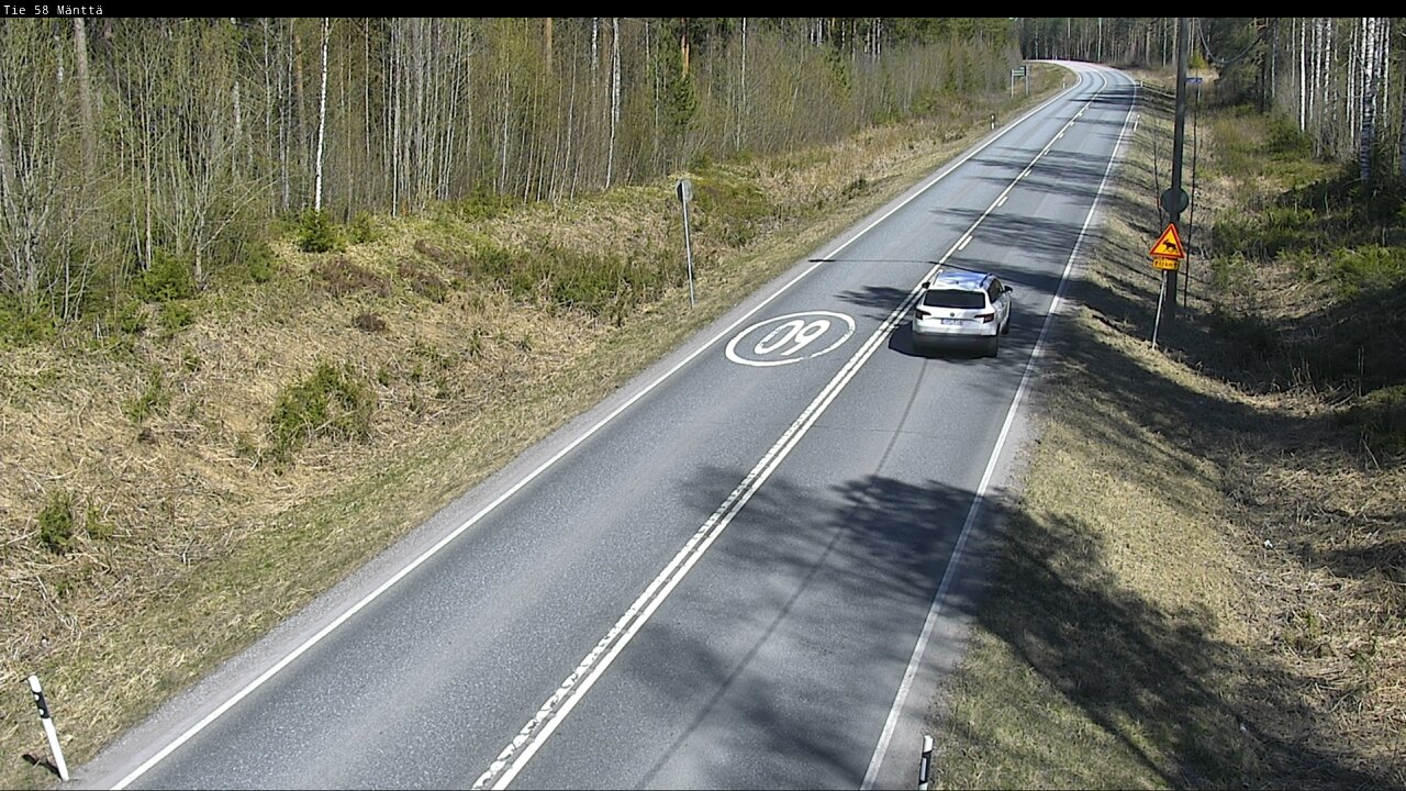 Kelikamerat Kuva Tie 58 Mänttä, Mänttä-Vilppula, Pirkanmaa