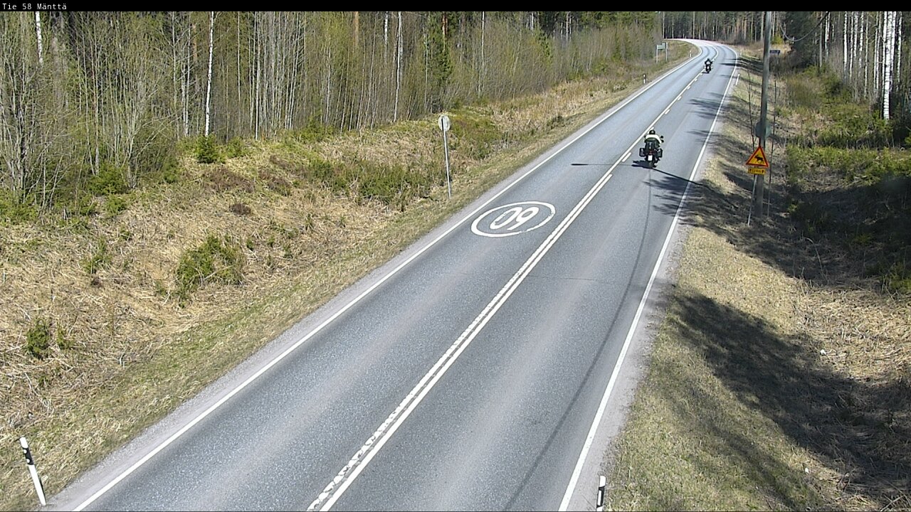 Kelikamerat Kuva Tie 58 Mänttä, Mänttä-Vilppula, Pirkanmaa