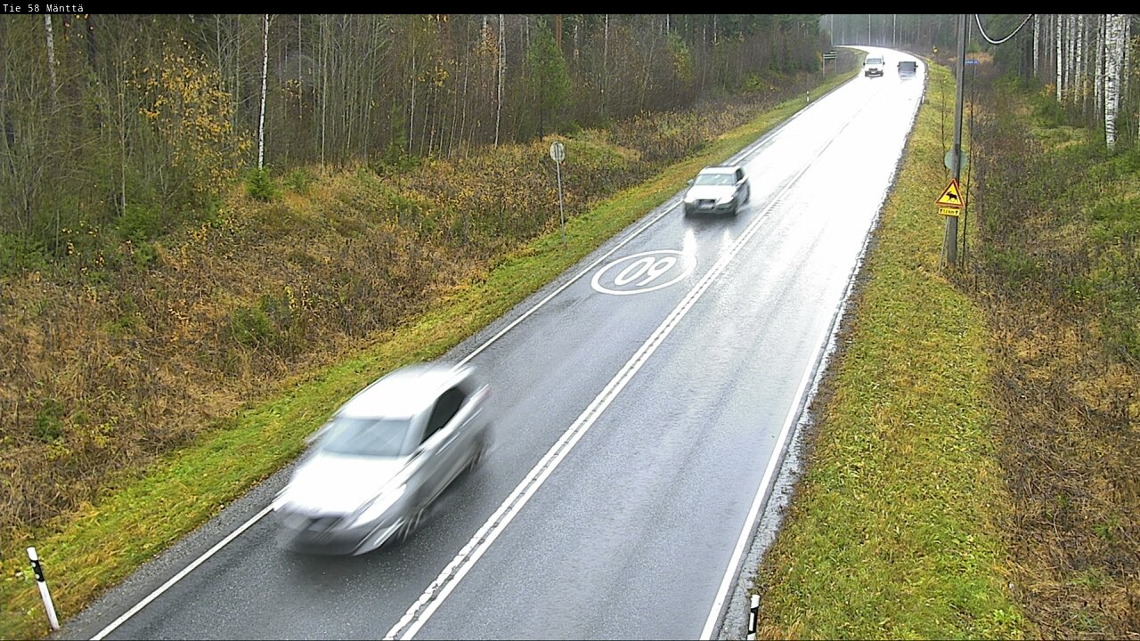 Kelikamerat Kuva Tie 58 Mänttä, Mänttä-Vilppula, Pirkanmaa