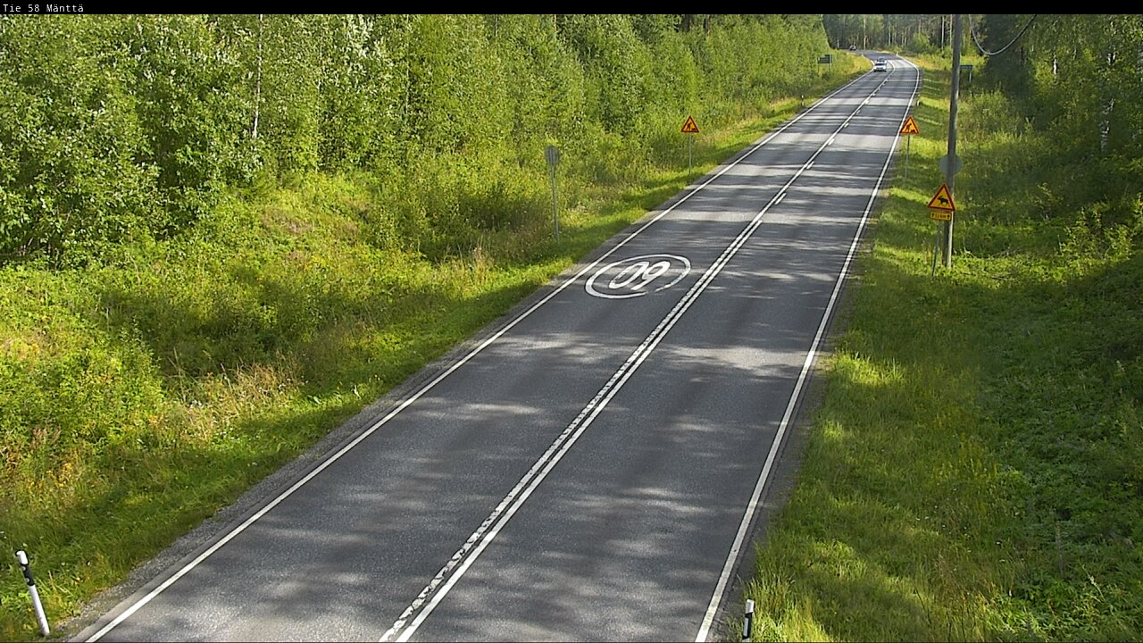 Kelikamerat Kuva Tie 58 Mänttä, Mänttä-Vilppula, Pirkanmaa