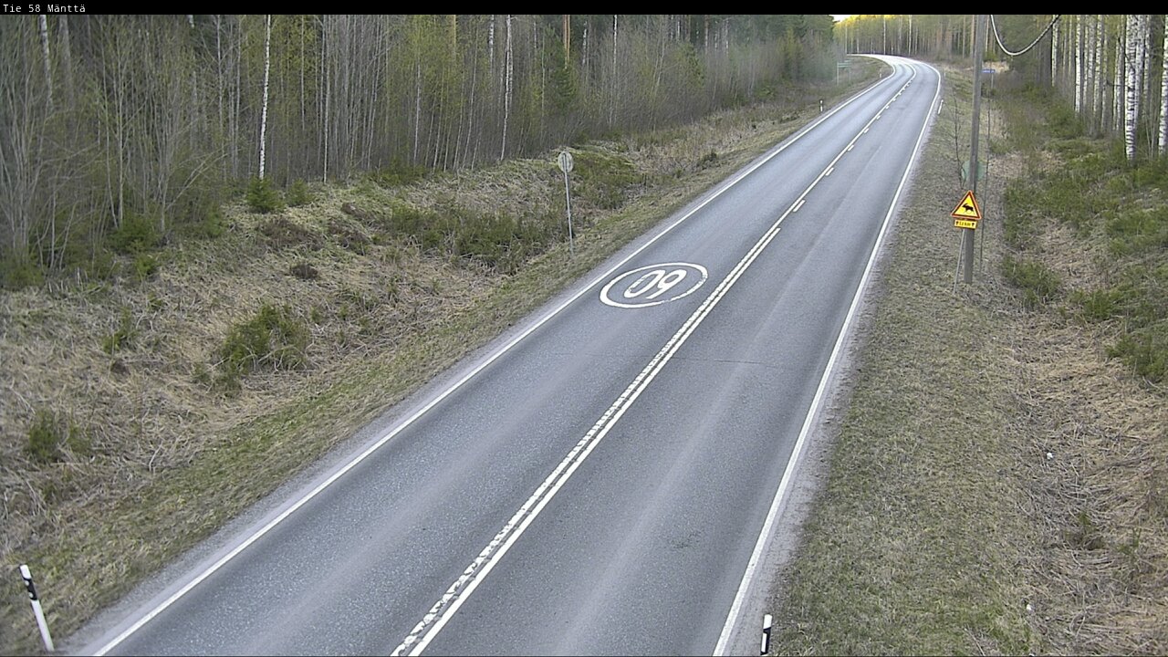 Kelikamerat Kuva Tie 58 Mänttä, Mänttä-Vilppula, Pirkanmaa