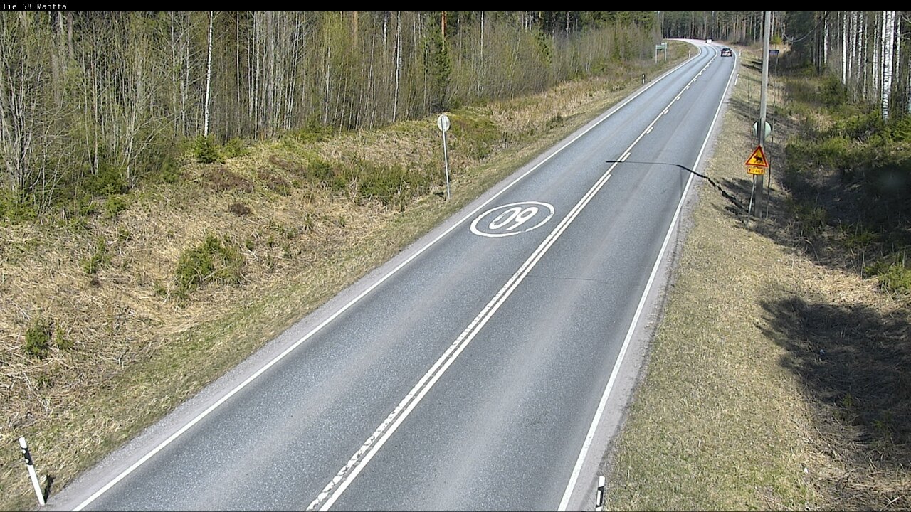 Kelikamerat Kuva Tie 58 Mänttä, Mänttä-Vilppula, Pirkanmaa