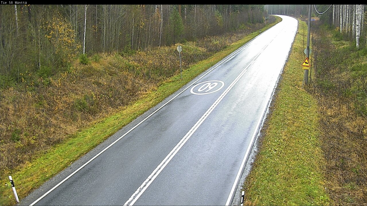 Kelikamerat Kuva Tie 58 Mänttä, Mänttä-Vilppula, Pirkanmaa