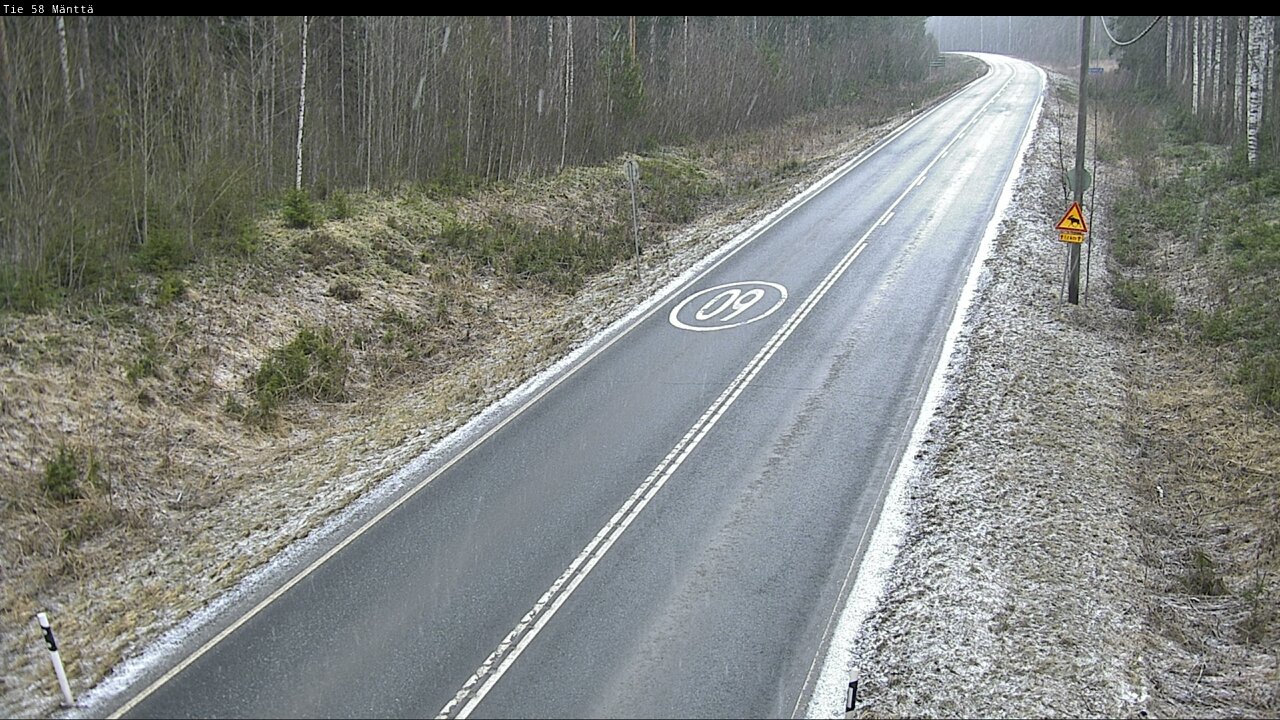 Kelikamerat Kuva Tie 58 Mänttä, Mänttä-Vilppula, Pirkanmaa