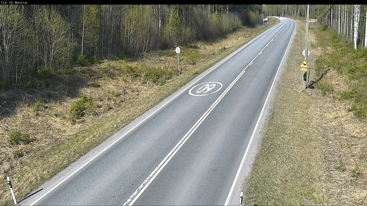 Kelikamerat Kuva Tie 58 Mänttä, Mänttä-Vilppula, Pirkanmaa