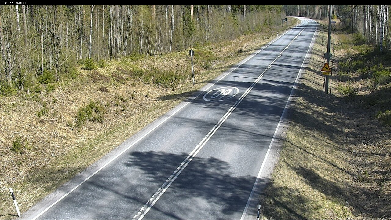 Kelikamerat Kuva Tie 58 Mänttä, Mänttä-Vilppula, Pirkanmaa