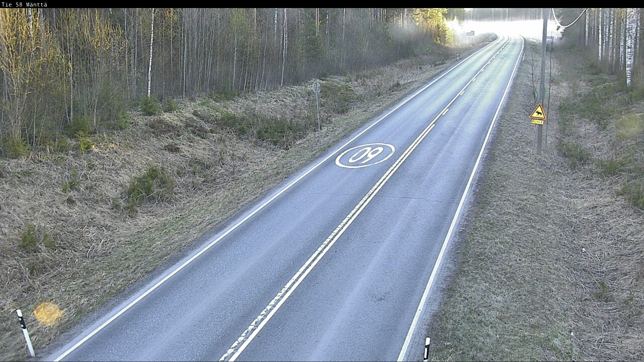 Kelikamerat Kuva Tie 58 Mänttä, Mänttä-Vilppula, Pirkanmaa