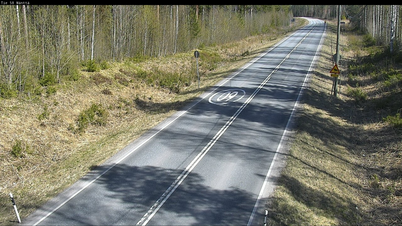 Kelikamerat Kuva Tie 58 Mänttä, Mänttä-Vilppula, Pirkanmaa