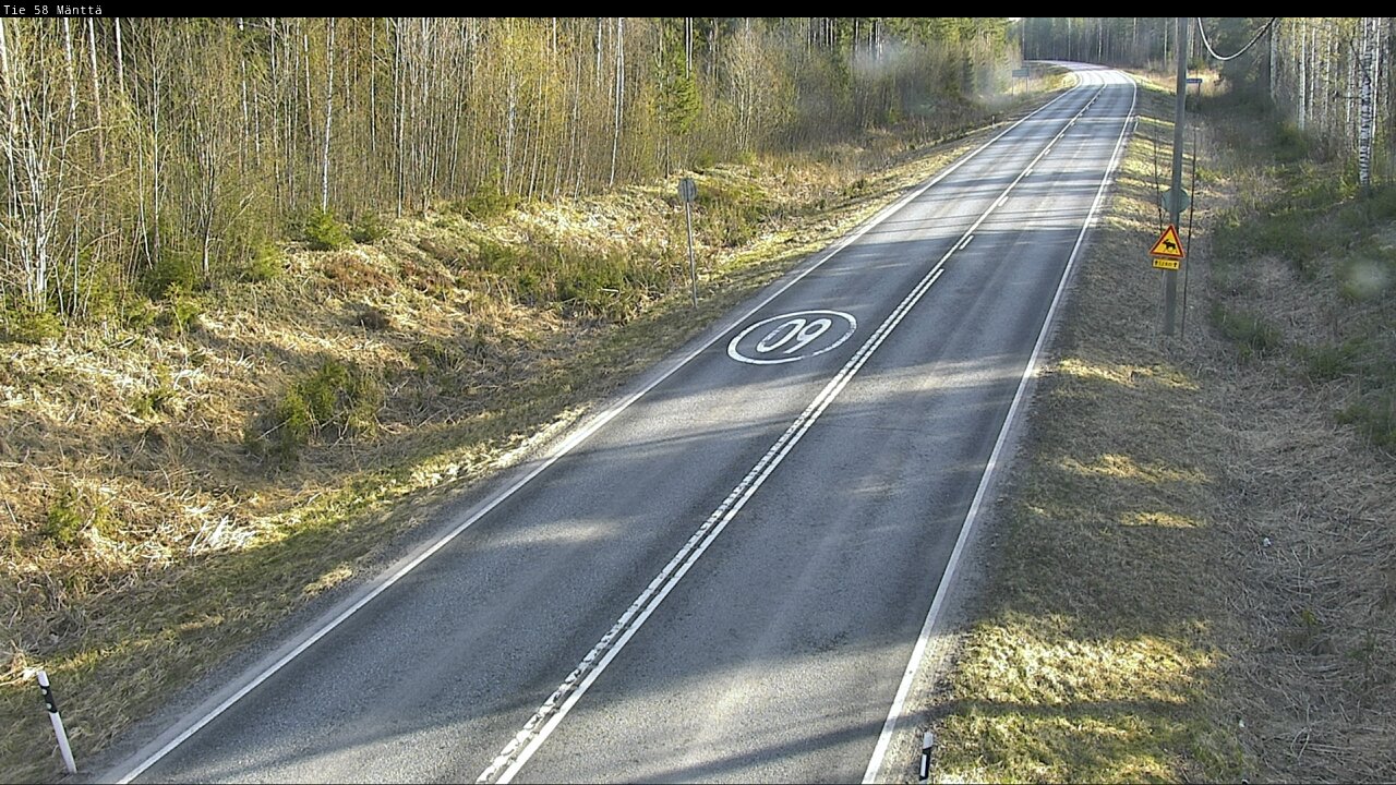 Kelikamerat Kuva Tie 58 Mänttä, Mänttä-Vilppula, Pirkanmaa