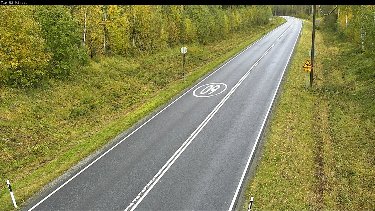 Kelikamerat Kuva Tie 58 Mänttä, Mänttä-Vilppula, Pirkanmaa