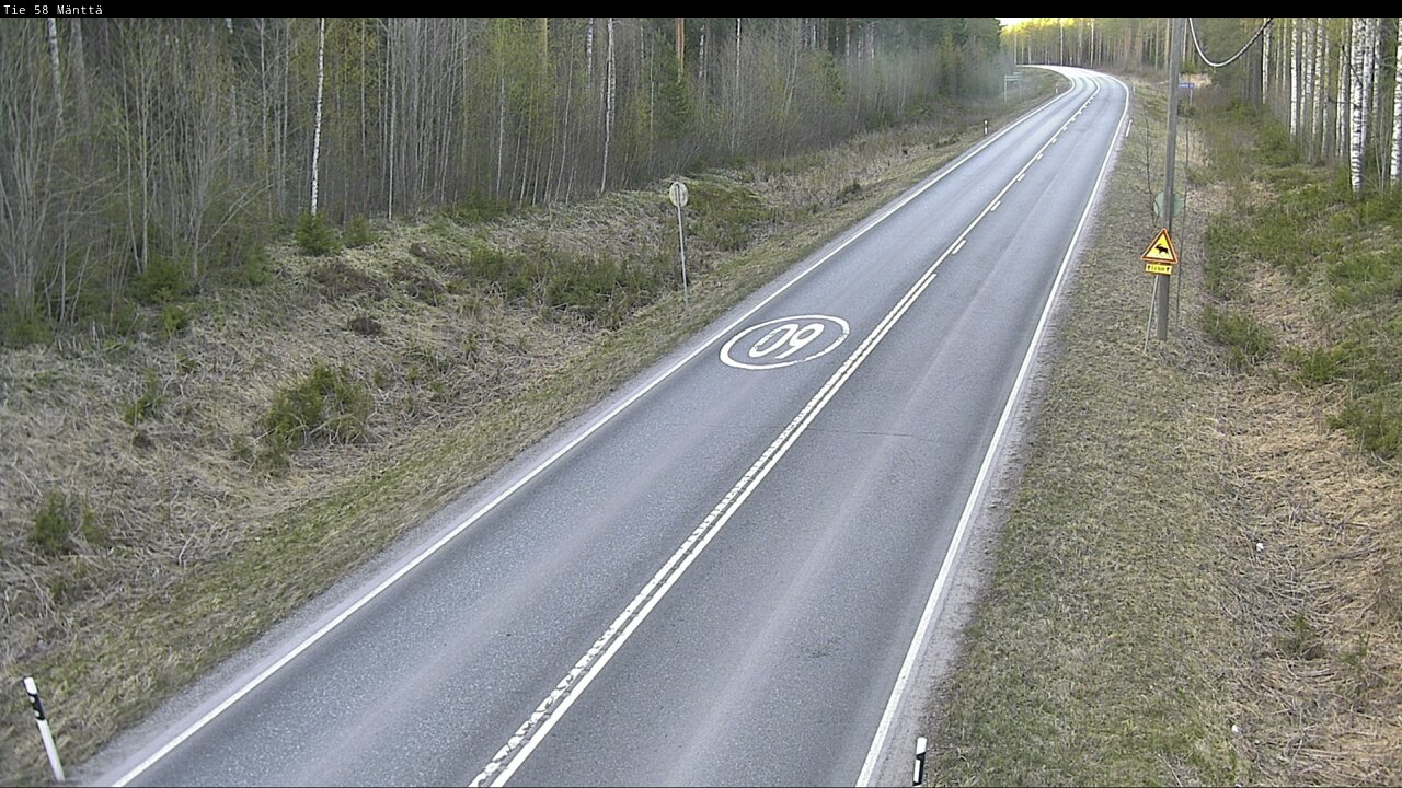 Kelikamerat Kuva Tie 58 Mänttä, Mänttä-Vilppula, Pirkanmaa