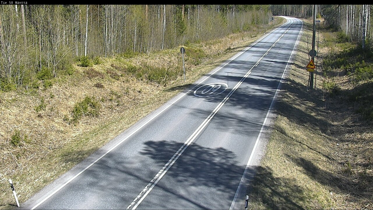 Kelikamerat Kuva Tie 58 Mänttä, Mänttä-Vilppula, Pirkanmaa