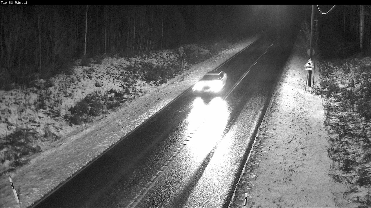 Weather Camera Image Road 58 Mänttä, Mänttä-Vilppula, Pirkanmaa