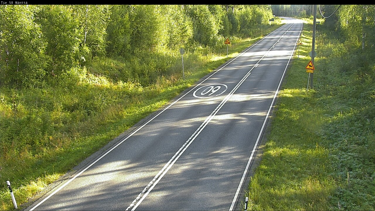 Kelikamerat Kuva Tie 58 Mänttä, Mänttä-Vilppula, Pirkanmaa