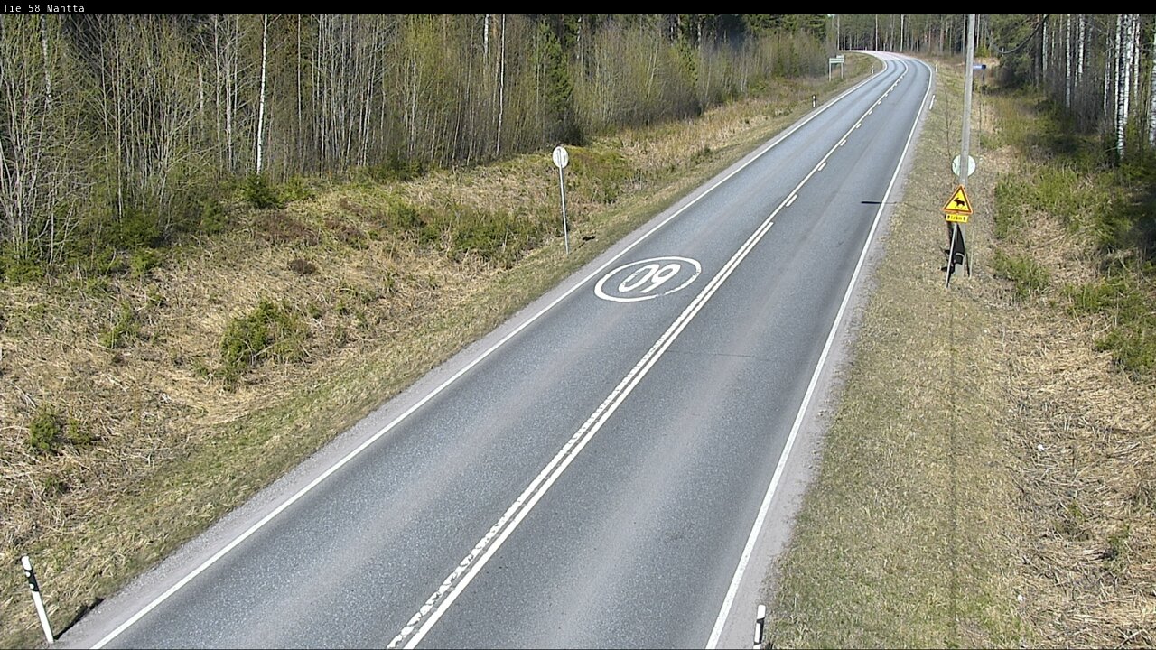 Kelikamerat Kuva Tie 58 Mänttä, Mänttä-Vilppula, Pirkanmaa