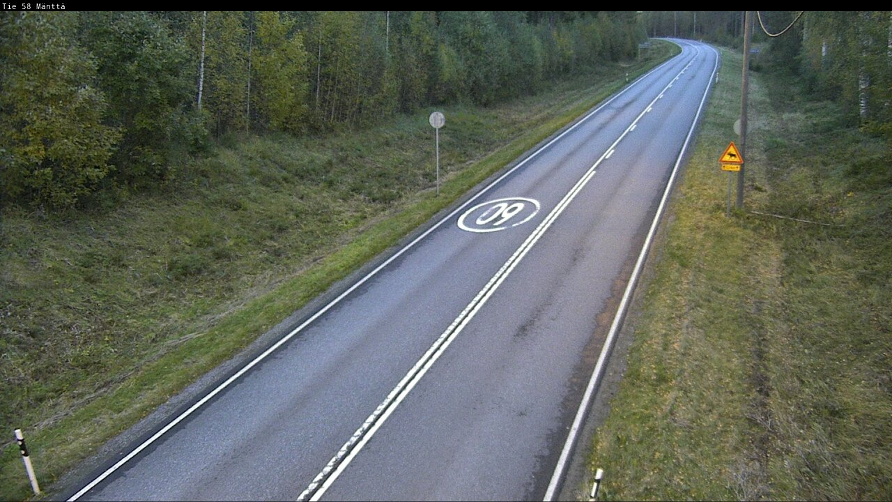 Kelikamerat Kuva Tie 58 Mänttä, Mänttä-Vilppula, Pirkanmaa