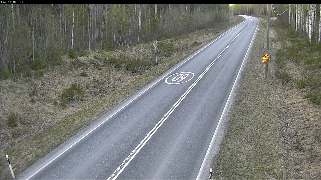 Kelikamerat Kuva Tie 58 Mänttä, Mänttä-Vilppula, Pirkanmaa