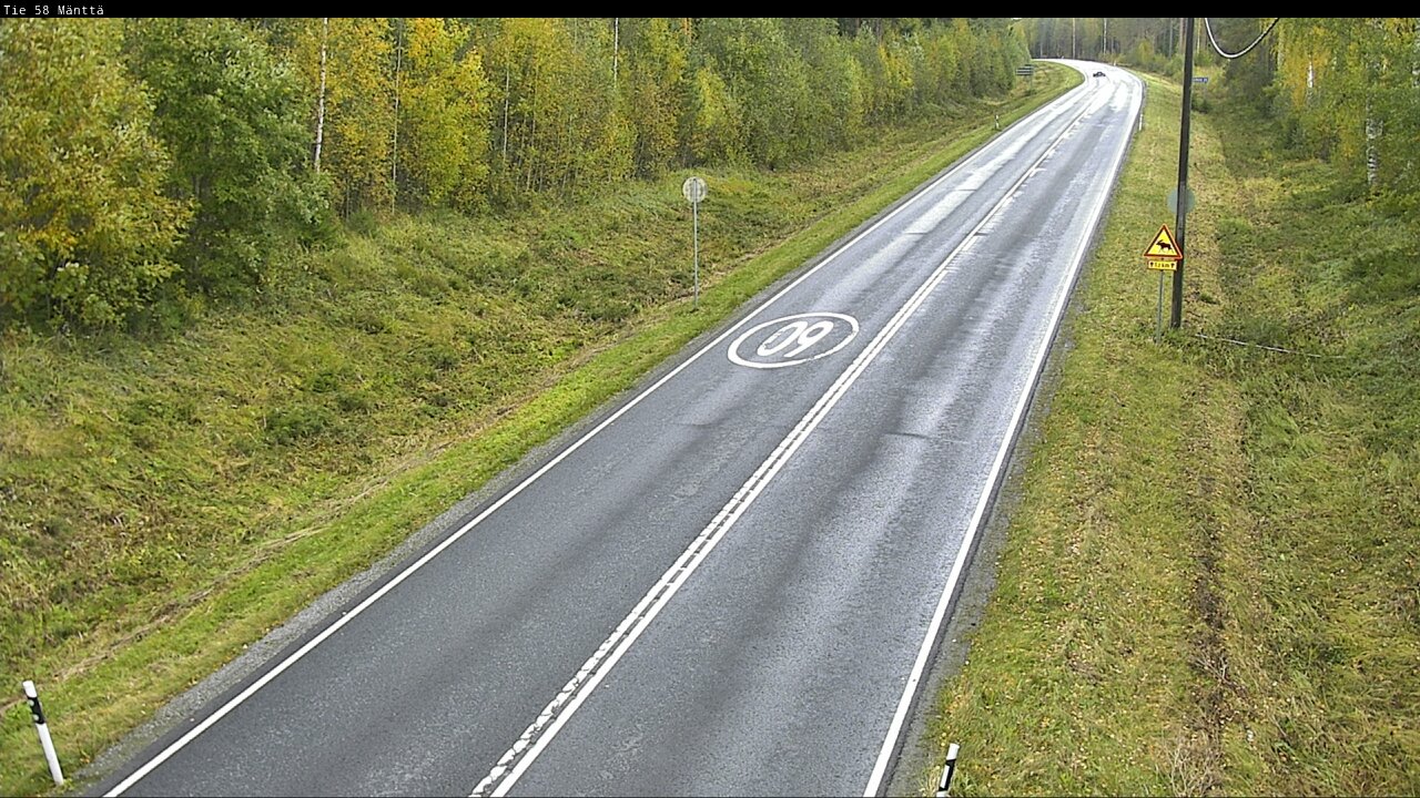 Kelikamerat Kuva Tie 58 Mänttä, Mänttä-Vilppula, Pirkanmaa