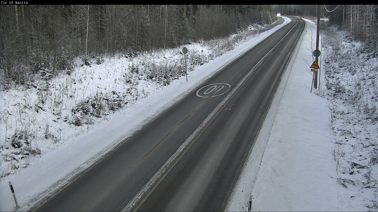 Kelikamerat Kuva Tie 58 Mänttä, Mänttä-Vilppula, Pirkanmaa