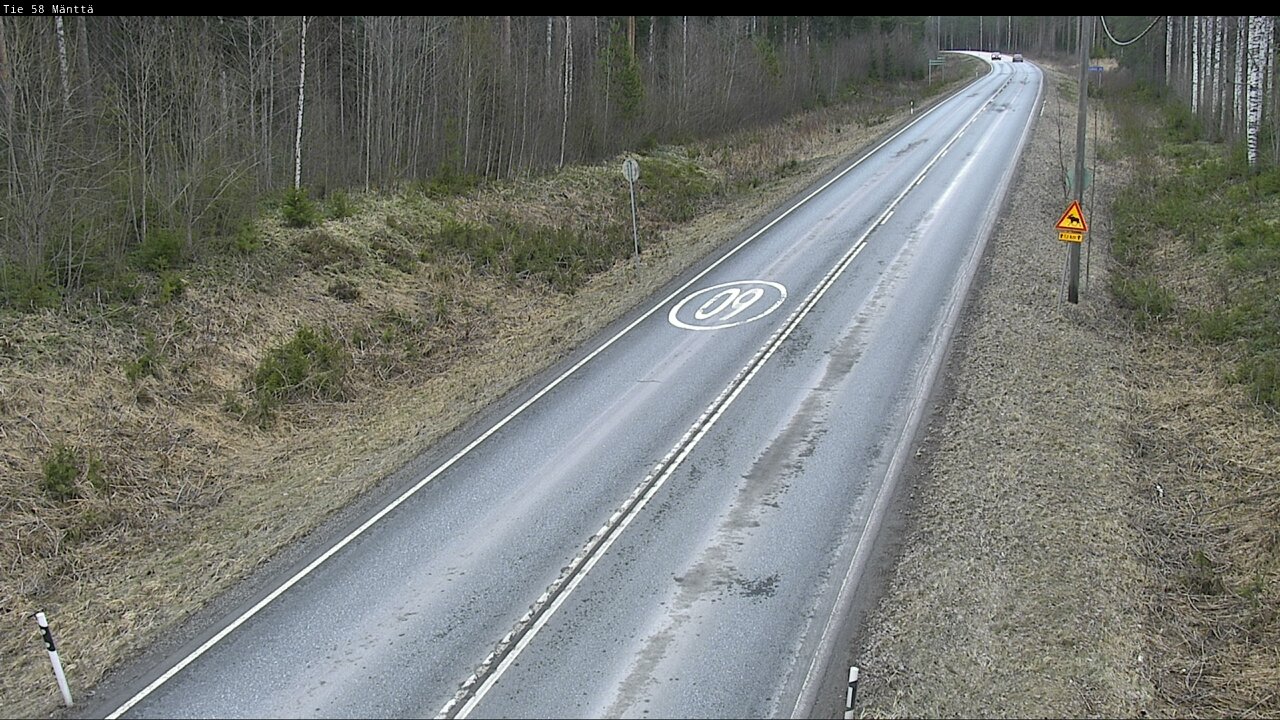 Kelikamerat Kuva Tie 58 Mänttä, Mänttä-Vilppula, Pirkanmaa
