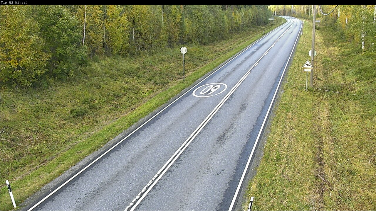 Kelikamerat Kuva Tie 58 Mänttä, Mänttä-Vilppula, Pirkanmaa