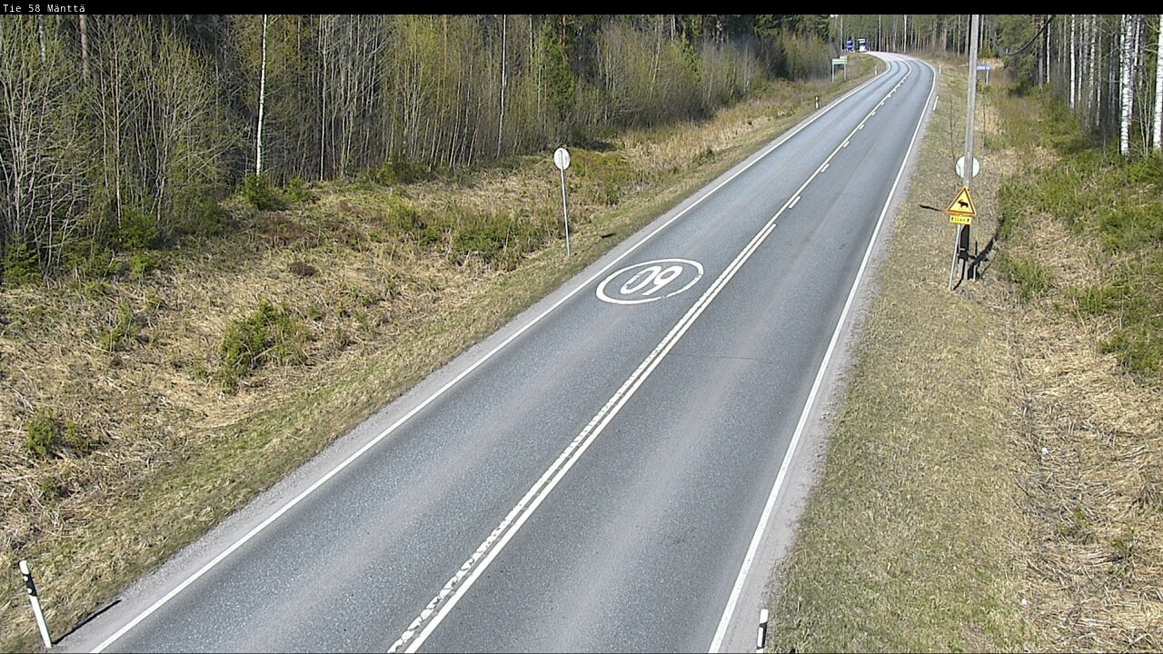 Kelikamerat Kuva Tie 58 Mänttä, Mänttä-Vilppula, Pirkanmaa
