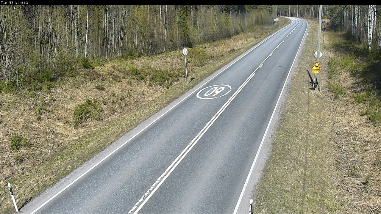 Kelikamerat Kuva Tie 58 Mänttä, Mänttä-Vilppula, Pirkanmaa
