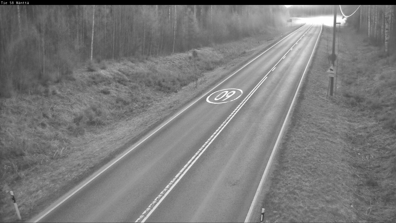 Kelikamerat Kuva Tie 58 Mänttä, Mänttä-Vilppula, Pirkanmaa