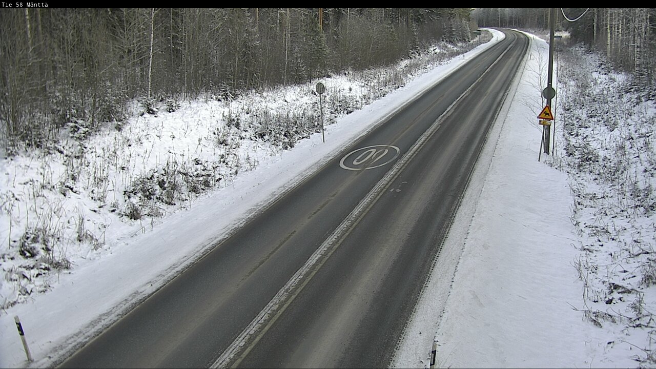 Kelikamerat Kuva Tie 58 Mänttä, Mänttä-Vilppula, Pirkanmaa