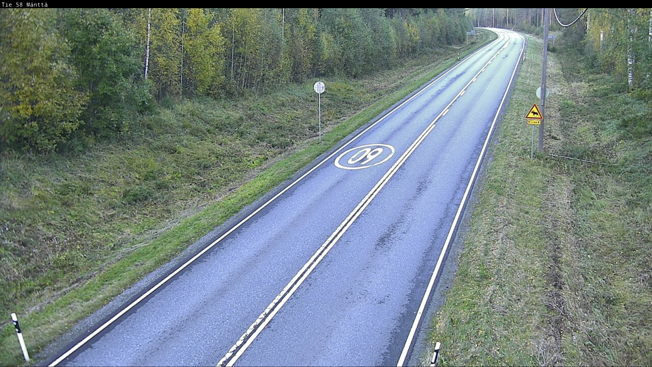 Kelikamerat Kuva Tie 58 Mänttä, Mänttä-Vilppula, Pirkanmaa