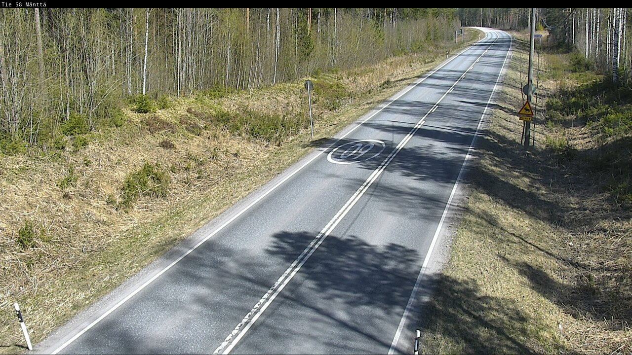 Kelikamerat Kuva Tie 58 Mänttä, Mänttä-Vilppula, Pirkanmaa