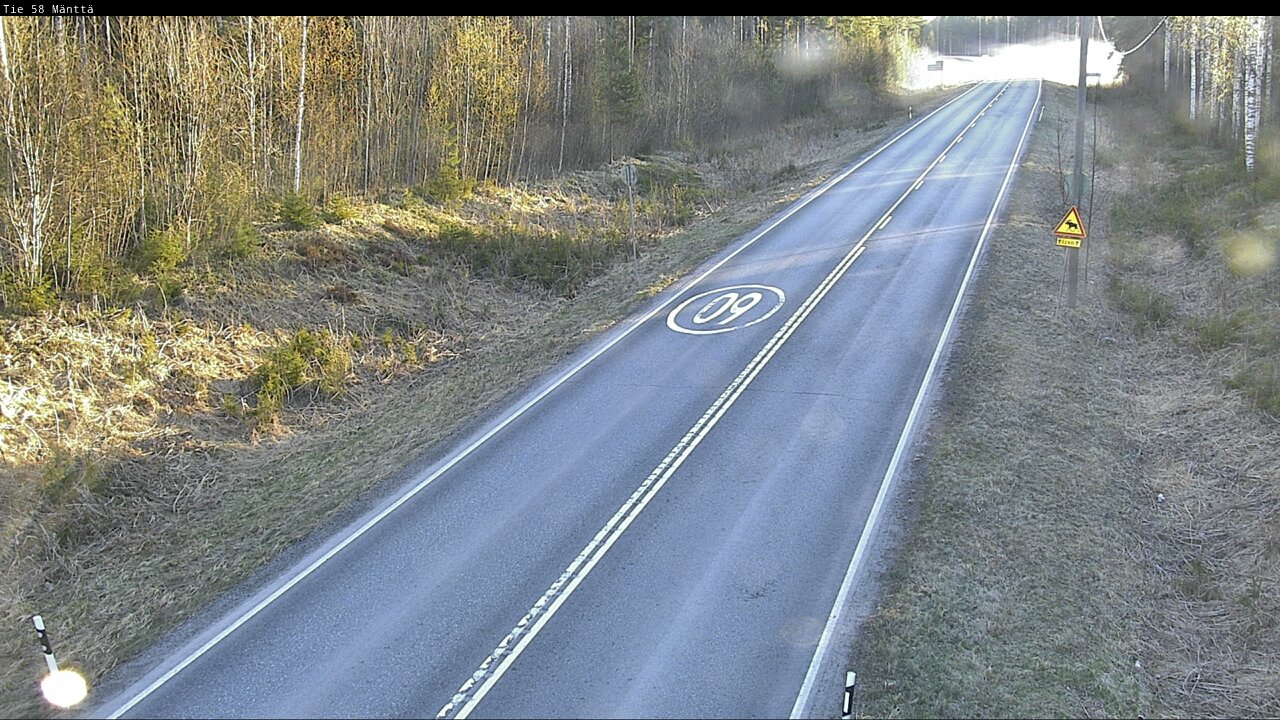 Kelikamerat Kuva Tie 58 Mänttä, Mänttä-Vilppula, Pirkanmaa