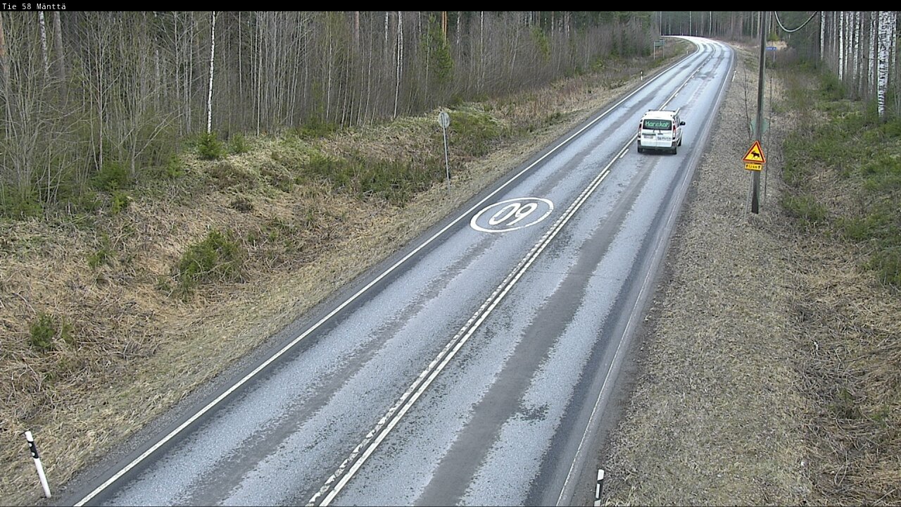 Kelikamerat Kuva Tie 58 Mänttä, Mänttä-Vilppula, Pirkanmaa