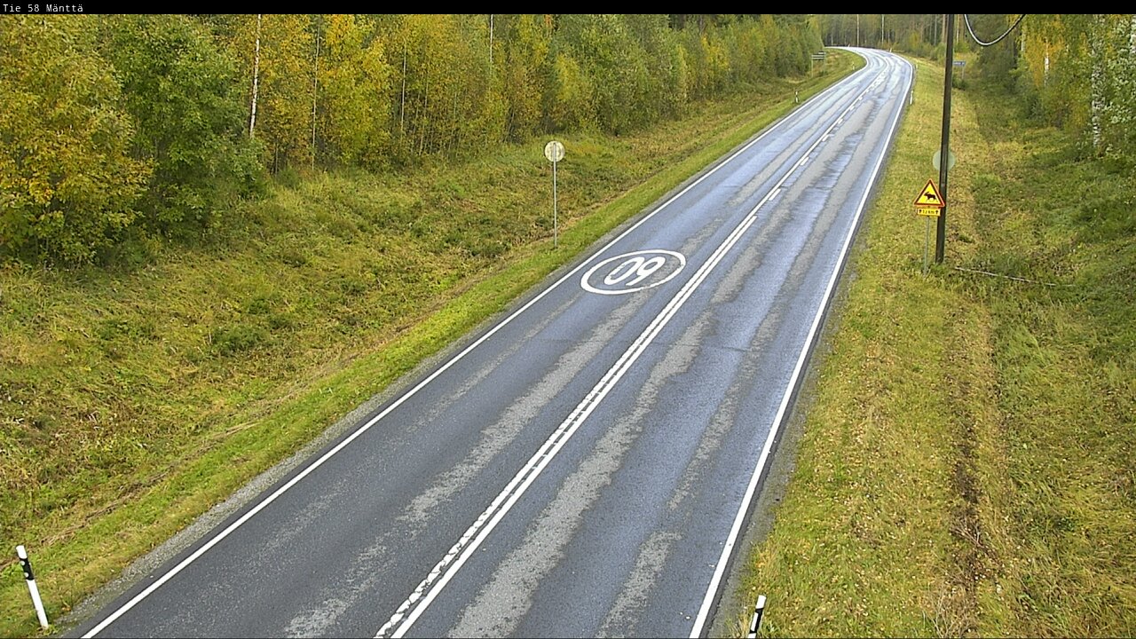 Kelikamerat Kuva Tie 58 Mänttä, Mänttä-Vilppula, Pirkanmaa