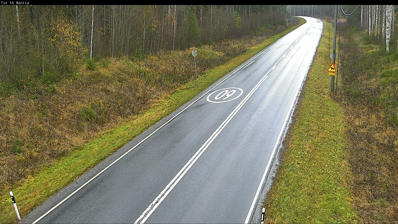 Kelikamerat Kuva Tie 58 Mänttä, Mänttä-Vilppula, Pirkanmaa