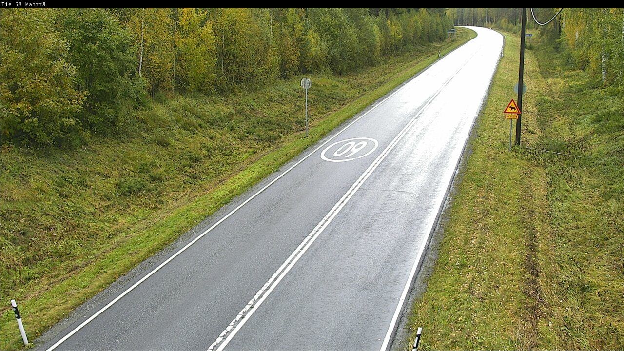 Kelikamerat Kuva Tie 58 Mänttä, Mänttä-Vilppula, Pirkanmaa