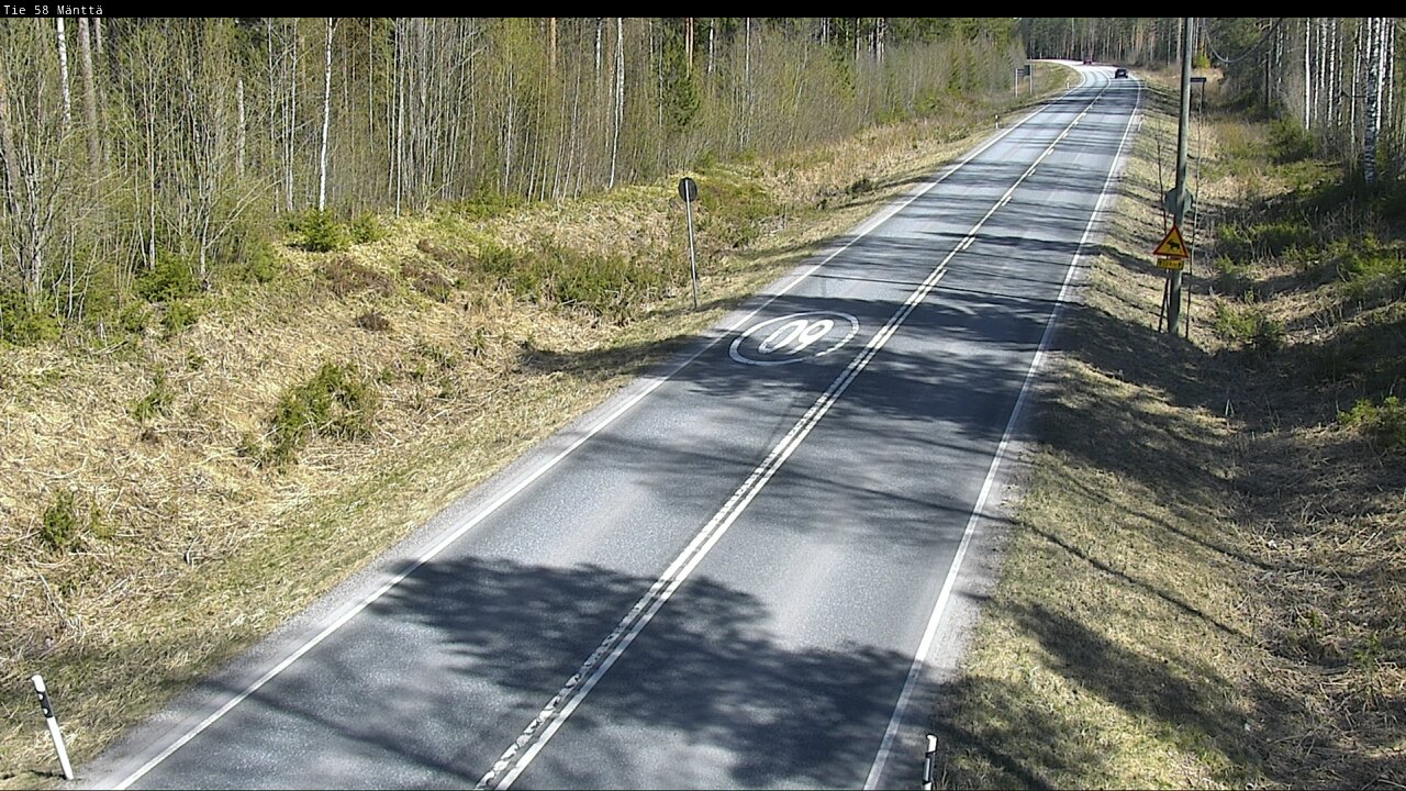 Kelikamerat Kuva Tie 58 Mänttä, Mänttä-Vilppula, Pirkanmaa