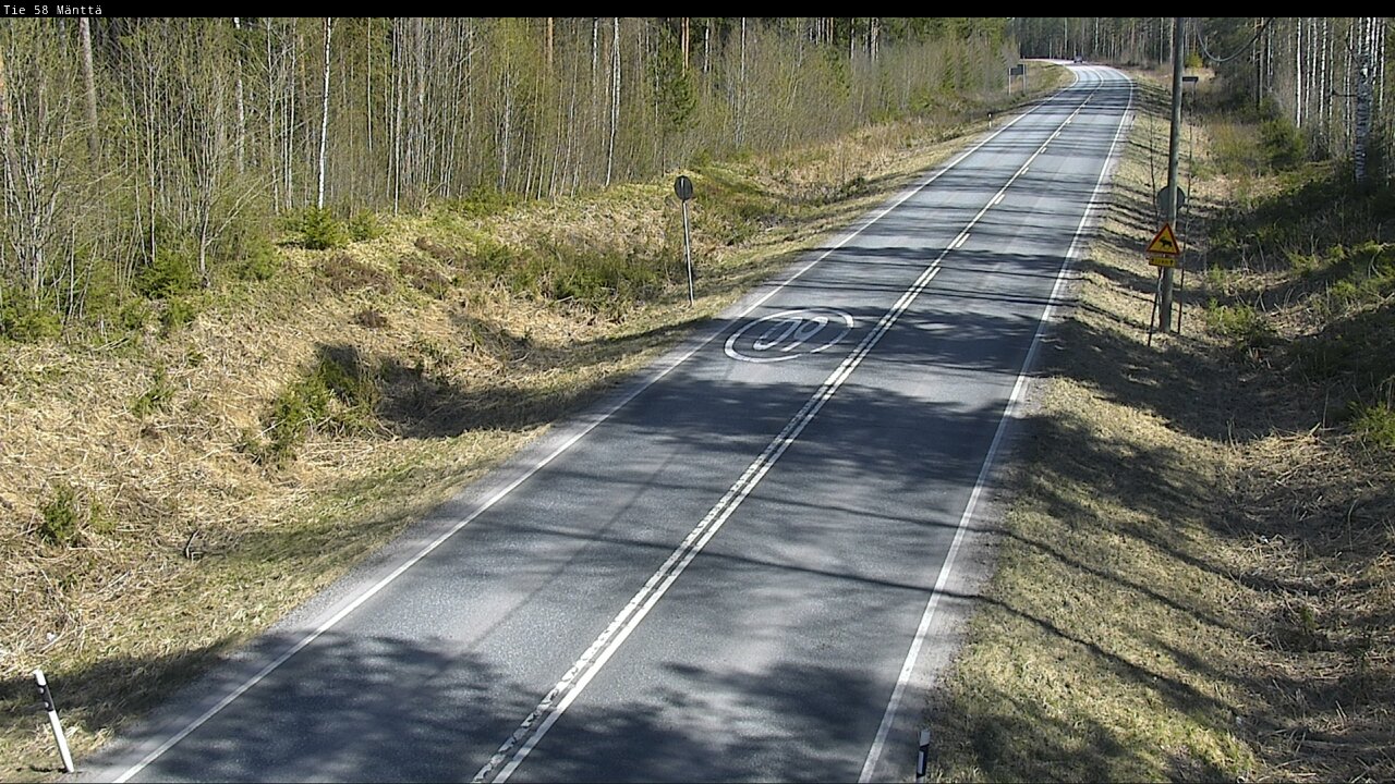 Kelikamerat Kuva Tie 58 Mänttä, Mänttä-Vilppula, Pirkanmaa