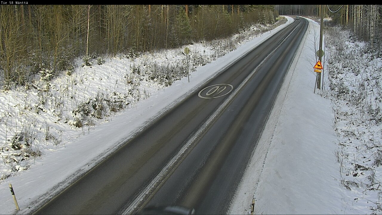 Kelikamerat Kuva Tie 58 Mänttä, Mänttä-Vilppula, Pirkanmaa