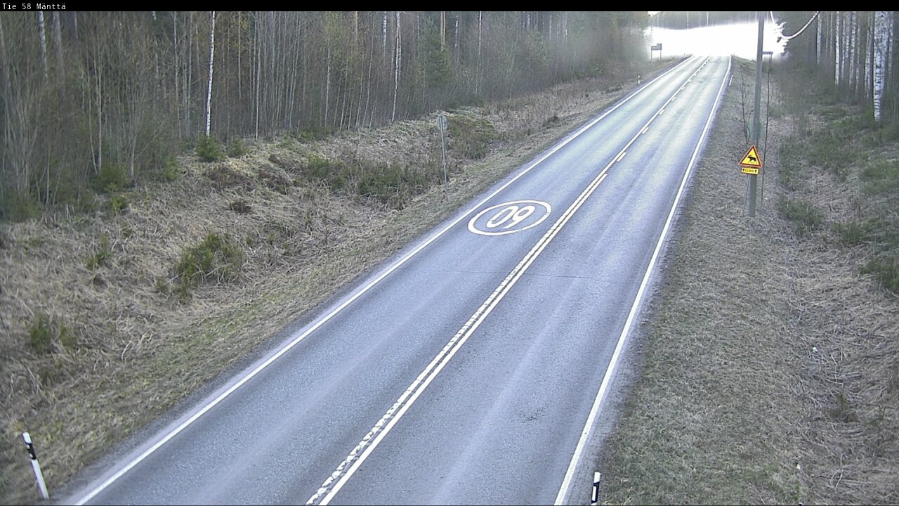 Kelikamerat Kuva Tie 58 Mänttä, Mänttä-Vilppula, Pirkanmaa