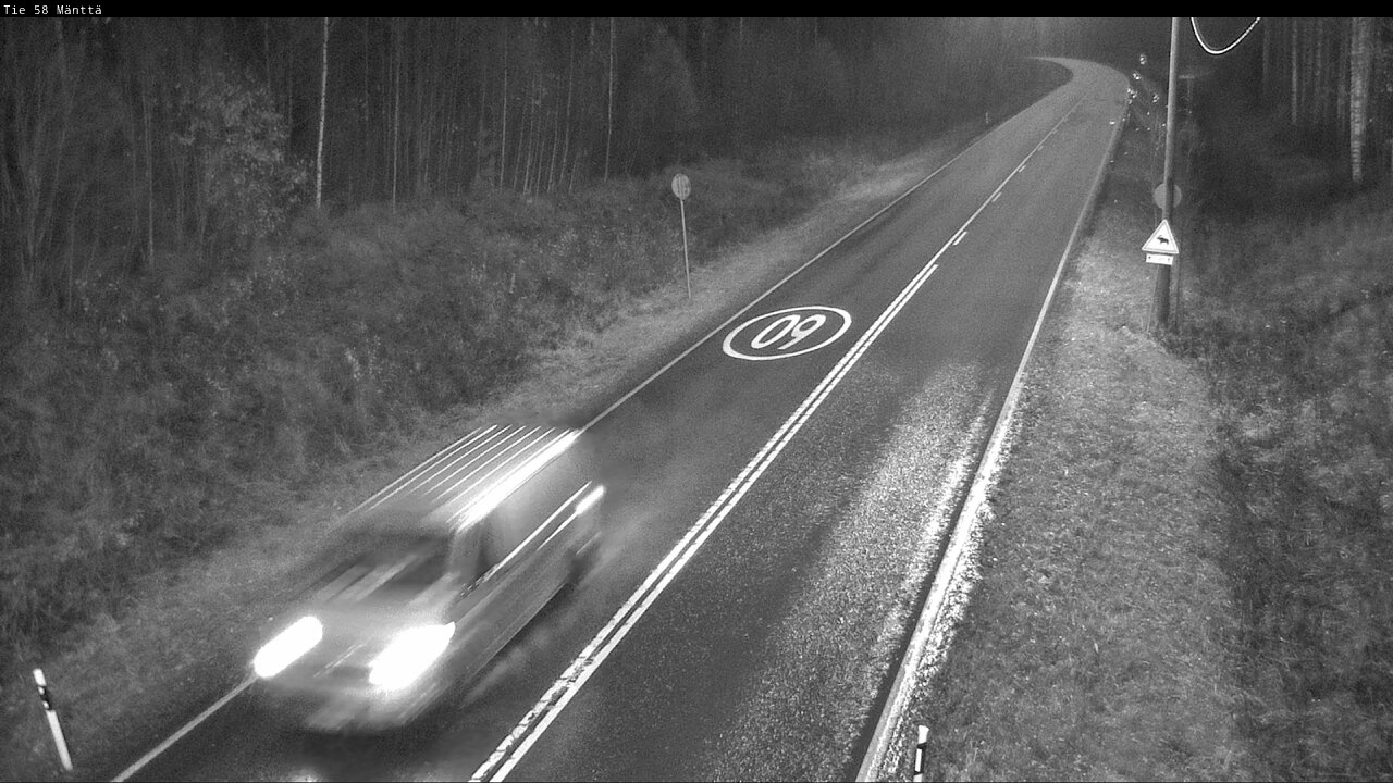 Kelikamerat Kuva Tie 58 Mänttä, Mänttä-Vilppula, Pirkanmaa