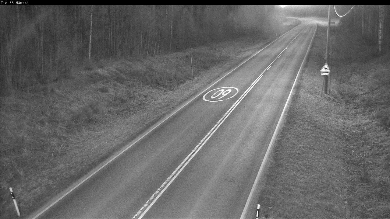 Kelikamerat Kuva Tie 58 Mänttä, Mänttä-Vilppula, Pirkanmaa